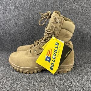 Belleville Boots Mens 10 Wide C312ST Steel Toe Hot Weather Military Vibram USA